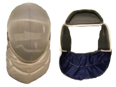 BG superior (SG) elec. sabre fencing MASK (1000 NW Stainless Pro